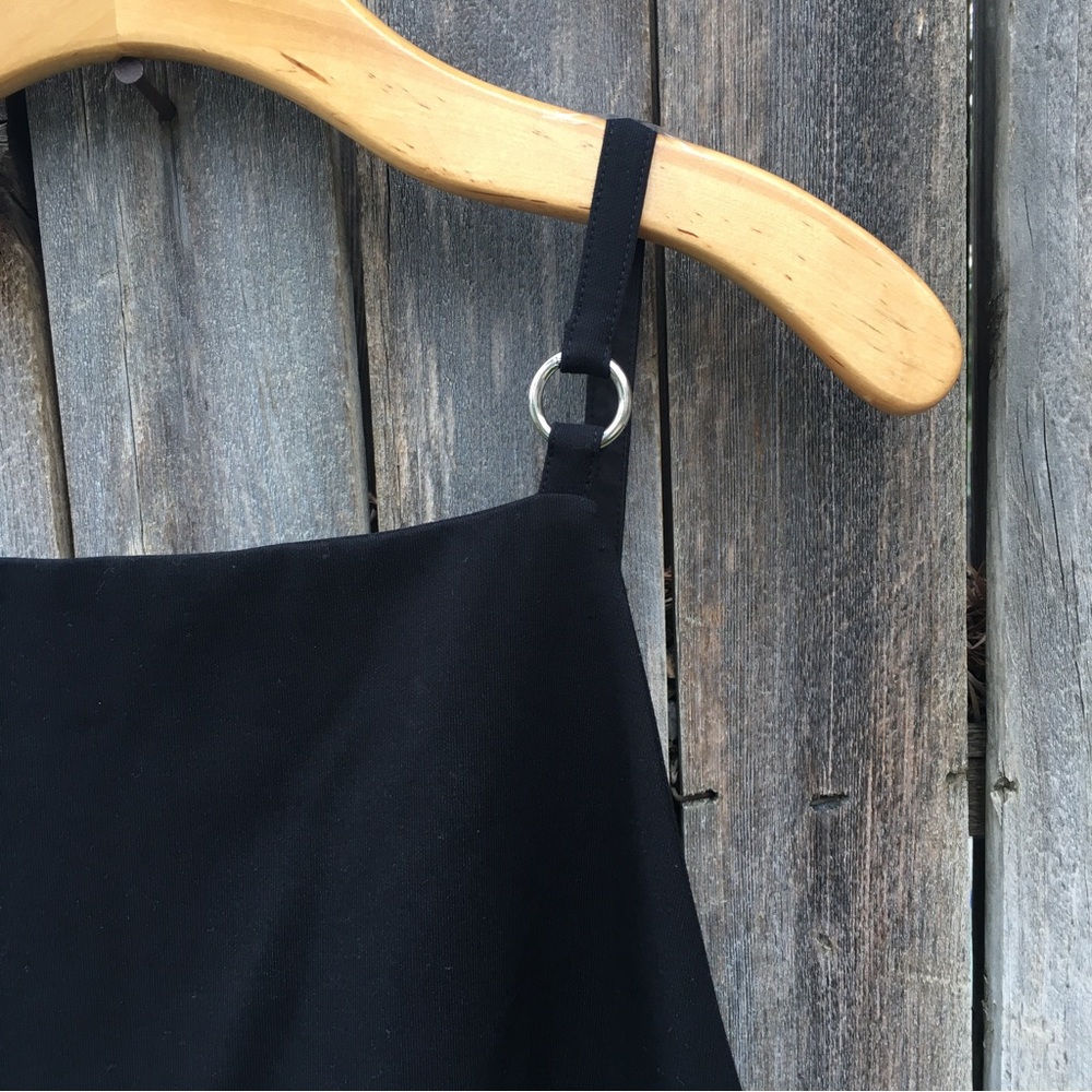 New Cinq A Sept Harlyn Midi Dress Black 12 - Picture 8 of 15